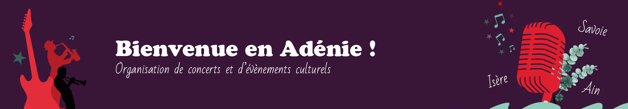L'Adénie - Entête - Retour à l'accueil